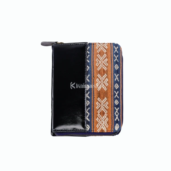 KAINNESIA Bestari Notebook - Tenun Kulit Sapi Asli