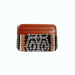 KAINNESIA Aswin Cardholder Single - Tenun Kulit Sapi Asli