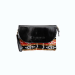 KAINNESIA Shinta Clutch - Tenun Kulit Sapi Asli