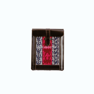 KAINNESIA Baruna Ipad Sleeve Case - Tenun Kulit Sapi Asli