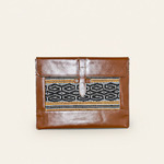 KAINNESIA Batara Laptop Sleeve Case - Tenun Kulit Sapi Asli