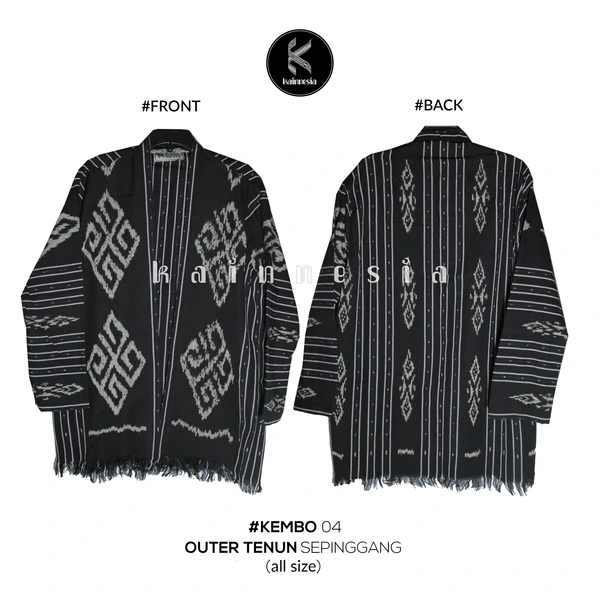 KAINNESIA OUTER TENUN KEMBO SERIES - OUTER TENUN PRIA WANITA 1