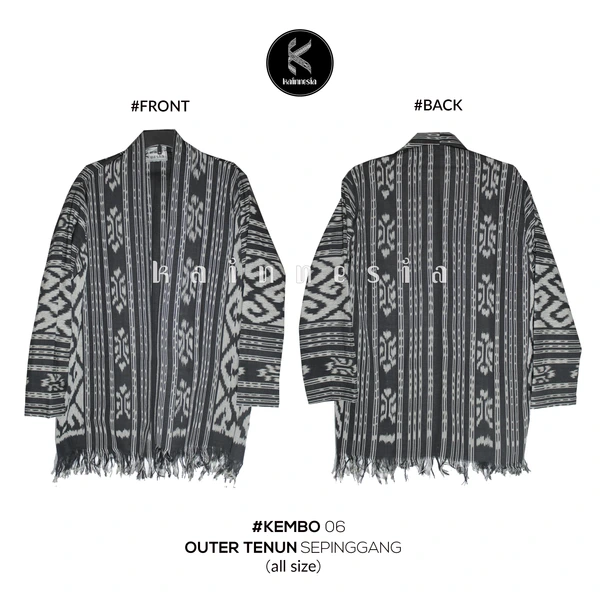 KAINNESIA OUTER TENUN KEMBO SERIES - OUTER TENUN PRIA WANITA 1