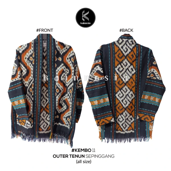 KAINNESIA OUTER TENUN KEMBO SERIES - OUTER TENUN PRIA WANITA 1