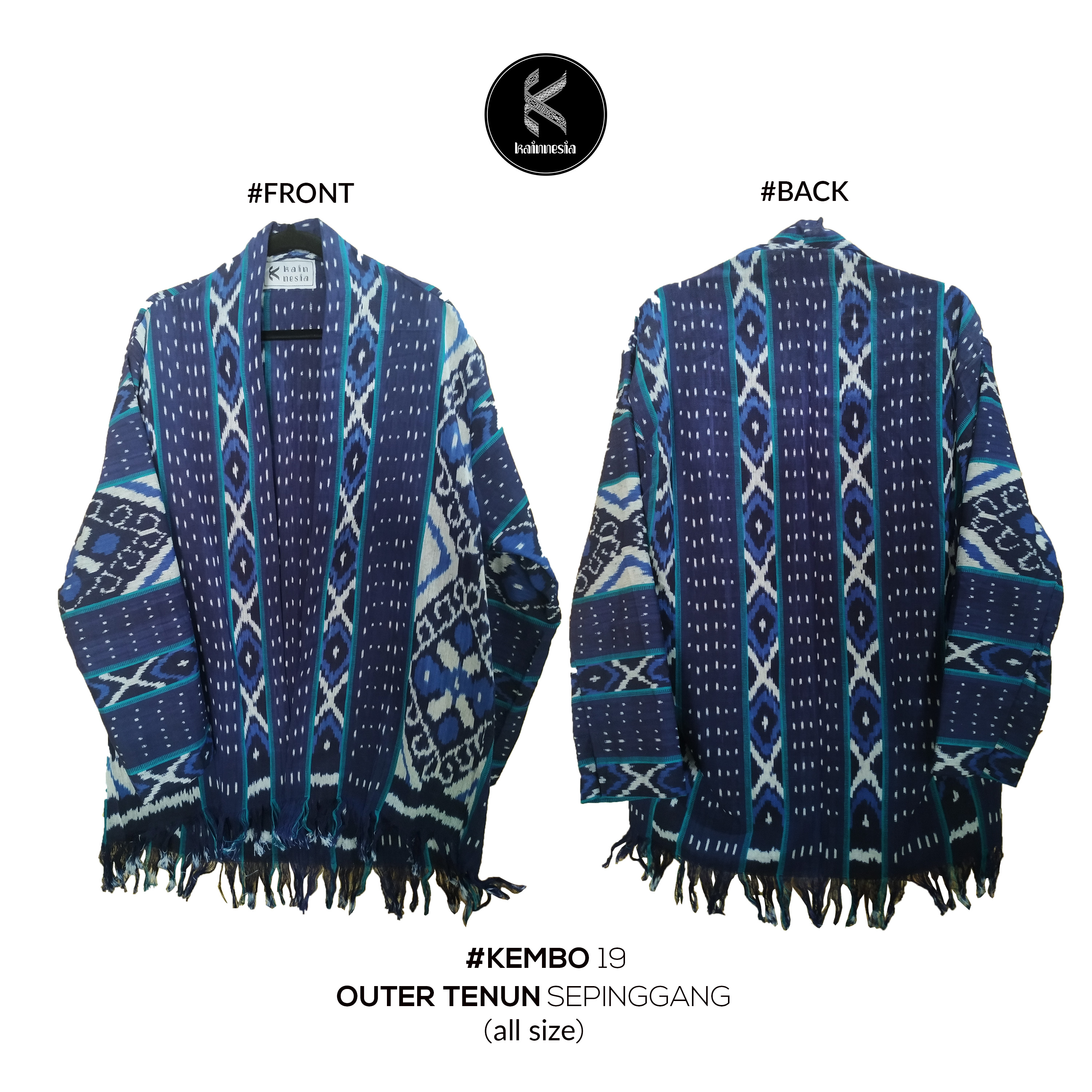 KAINNESIA OUTER TENUN KEMBO SERIES - OUTER TENUN PRIA WANITA (2)