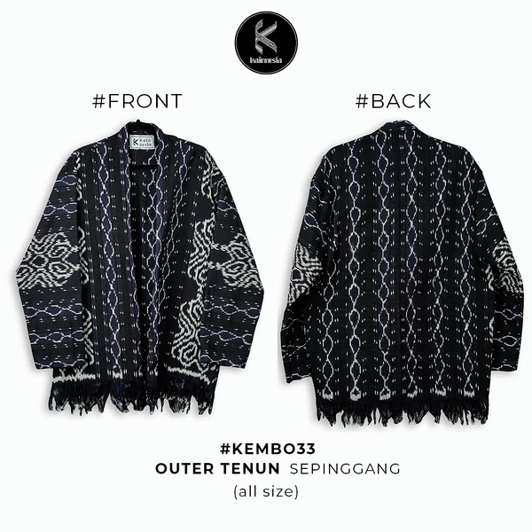 KAINNESIA OUTER TENUN KEMBO SERIES - OUTER TENUN PRIA WANITA (2)