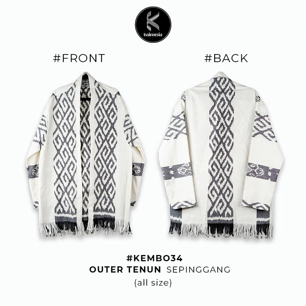 KAINNESIA OUTER TENUN KEMBO SERIES - OUTER TENUN PRIA WANITA (2)