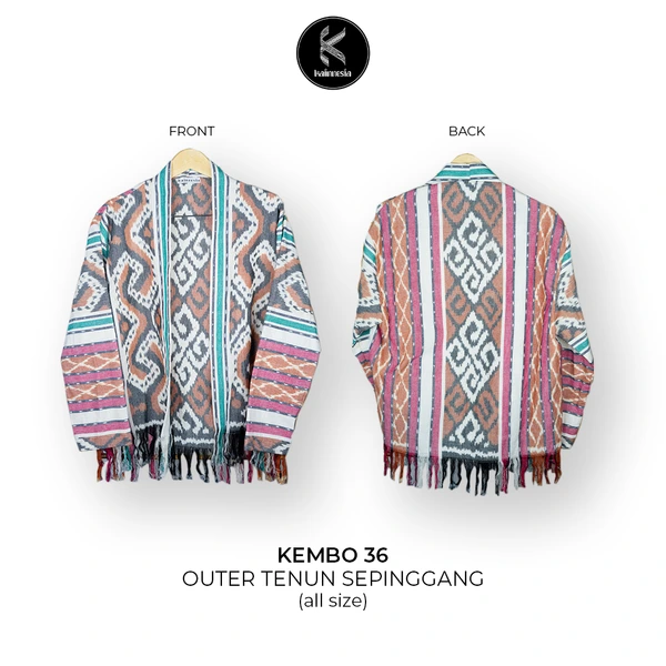 KAINNESIA OUTER TENUN KEMBO SERIES - OUTER TENUN PRIA WANITA (2)