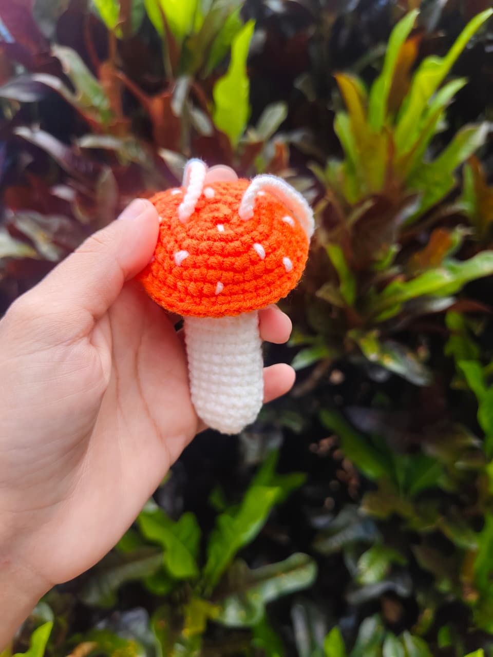 Bag Charm Jamur Rajut