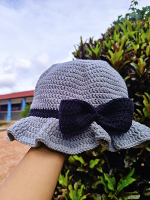 Bona Rajut. Topi rajut Handmade