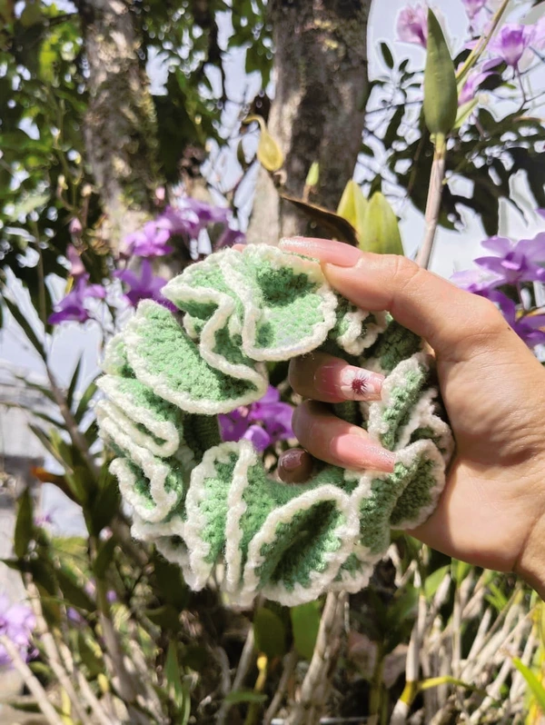 Bona rajut Ikat rambut rajut handmade