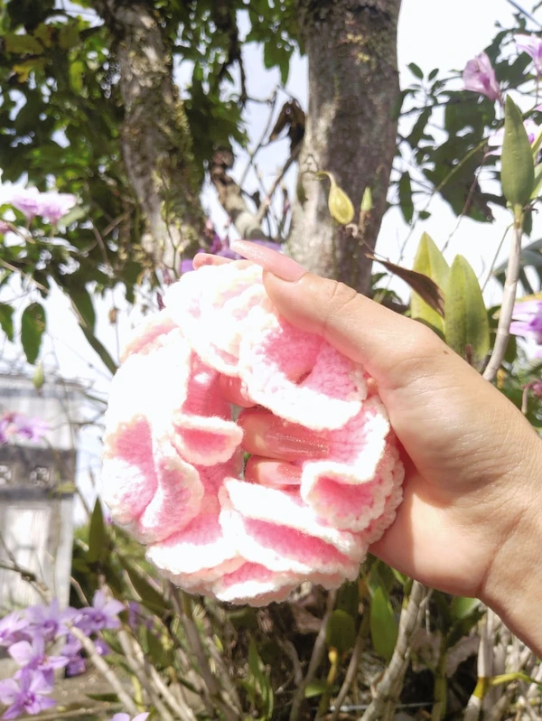 Bona rajut Ikat rambut rajut handmade