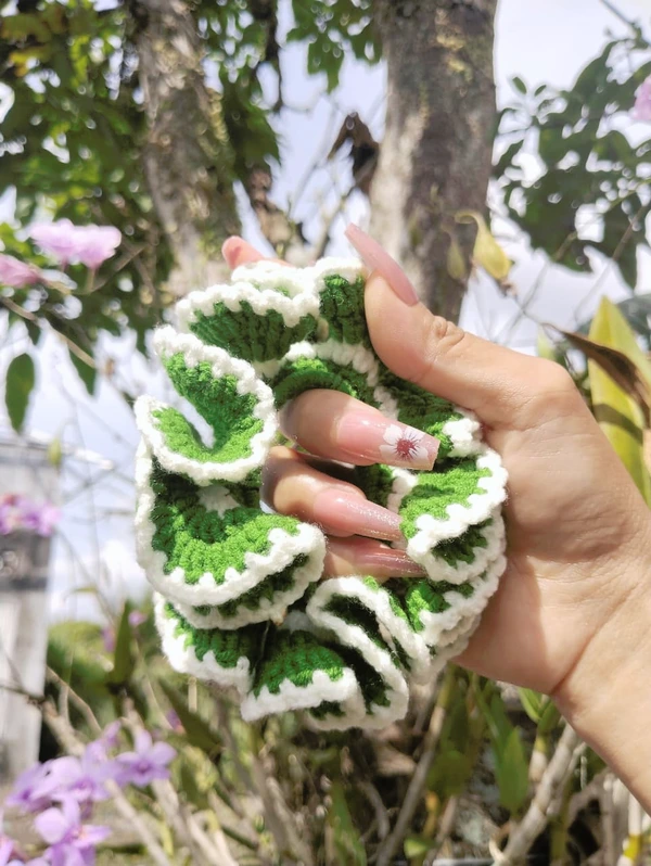 Bona rajut Ikat rambut rajut handmade