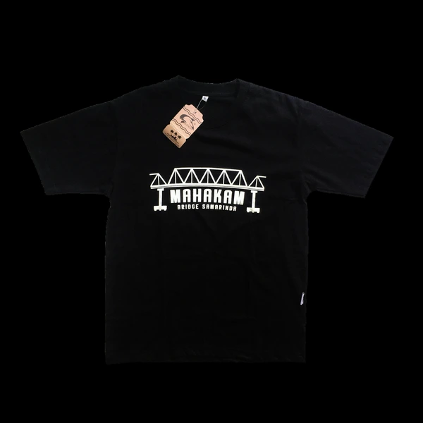 kaos jukut - mahakam bridge kaos oleh oleh samarinda khas kaltim