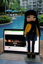 American Crochet Dolls Unik Lucu Handmade Original