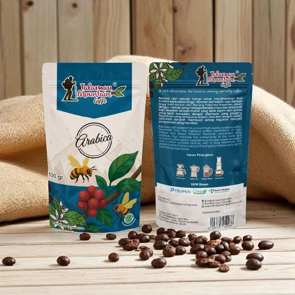 Kopi bubuk Arabika Talamau Mount