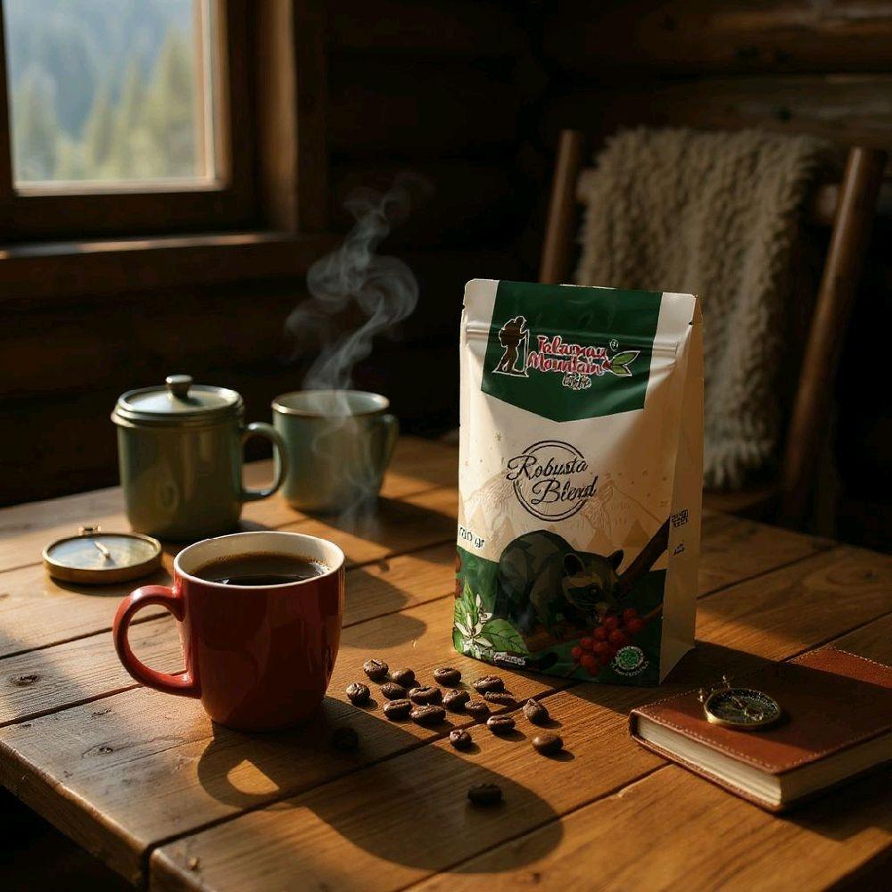 Kopi bubuk Robusta Blend Talamau Mount