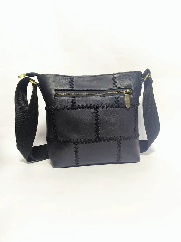 UWAISGEN Tas Selempang Kulit Tas Endek Etnik Bali Handmade Kindy Bag