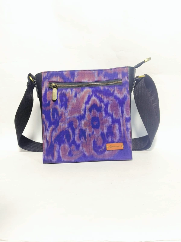 UWAISGEN Tas Selempang Kulit Tas Endek Etnik Bali Handmade Kindy Bag