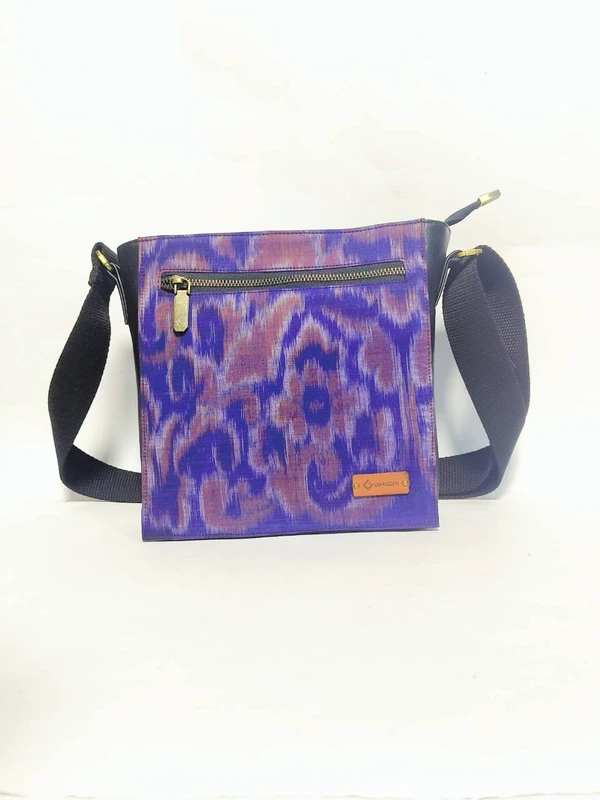 UWAISGEN Tas Selempang Kulit Tas Endek Etnik Bali Handmade Kindy Bag