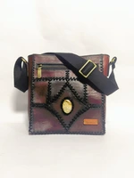 UWAISGEN Tas Selempang Kulit Tas Endek Etnik Bali Handmade Kindy Bag