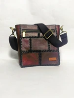 UWAISGEN Tas Selempang Kulit Tas Endek Etnik Bali Handmade Kindy Bag