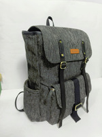 UWAISGEN Tas Ransel Unisex Tas Endek Etnik Bali Handmade Denish Backpack