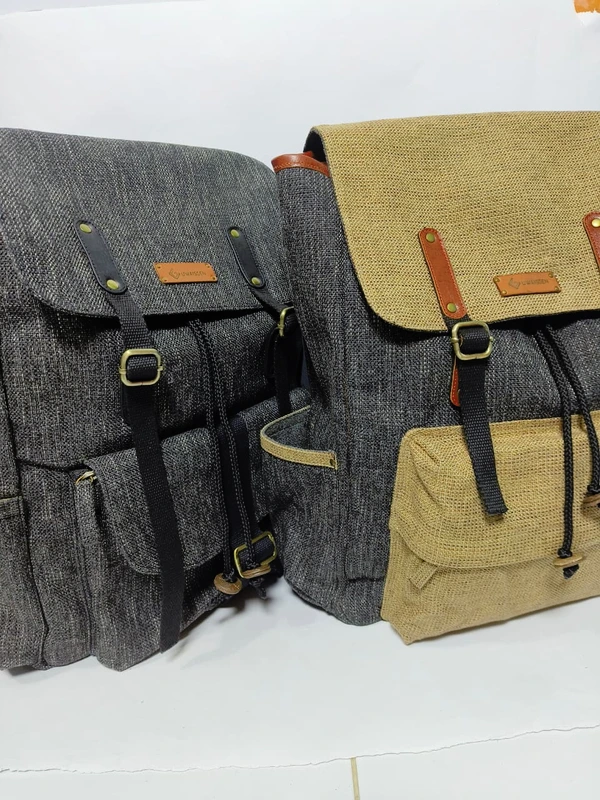 UWAISGEN Tas Ransel Unisex Tas Endek Etnik Bali Handmade Denish Backpack