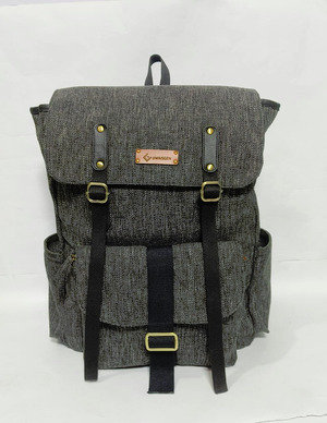 UWAISGEN Tas Ransel Unisex Tas Endek Etnik Bali Handmade Denish Backpack