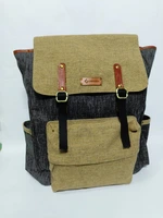 UWAISGEN Tas Ransel Unisex Tas Endek Etnik Bali Handmade Denish Backpack