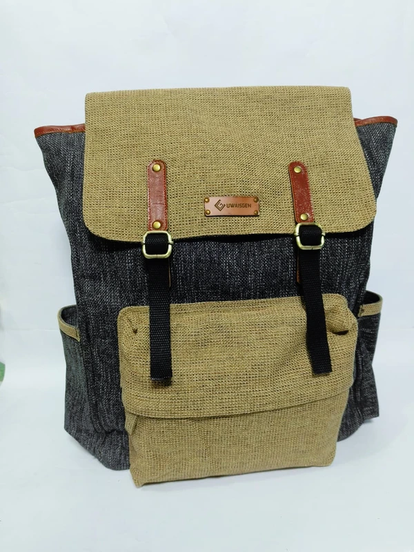 UWAISGEN Tas Ransel Unisex Tas Endek Etnik Bali Handmade Denish Backpack