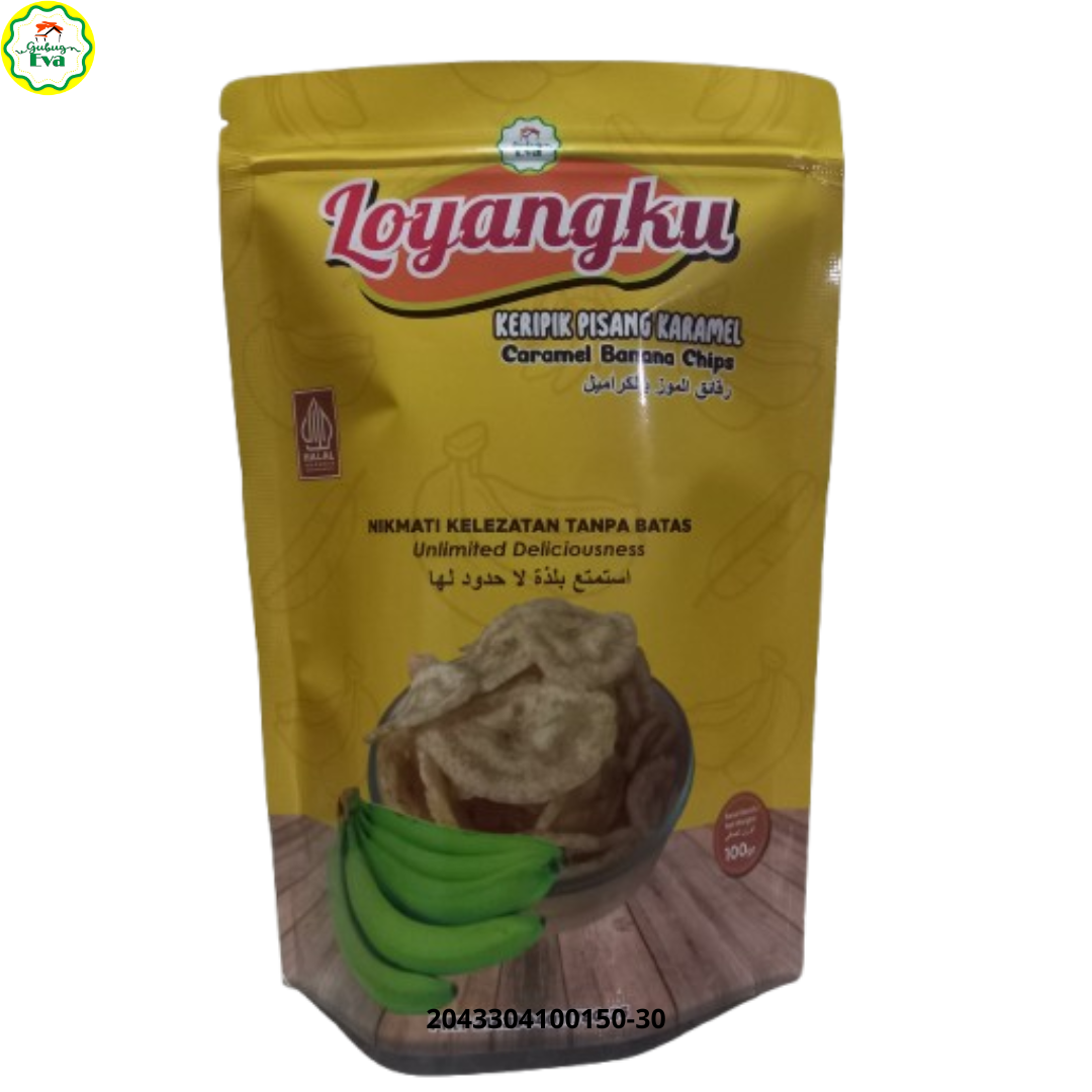 Keripik Pisang Karamel Loyangku