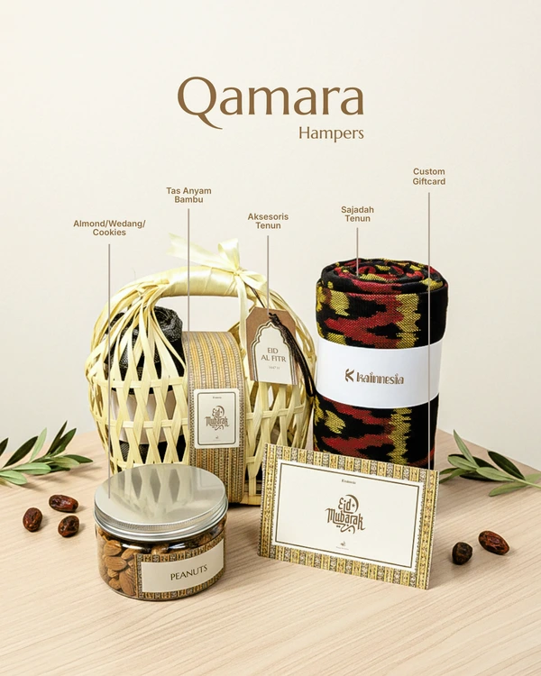Kainnesia Raya Signature Hampers Small - Qamara Hampers Islami Series - Hampers Lebaran