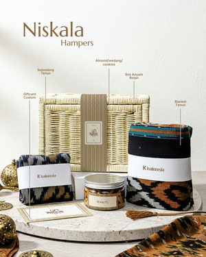 Kainnesia Raya Signature Hampers Big - Niskala Hampers Etnic Series - Hampers Lebaran