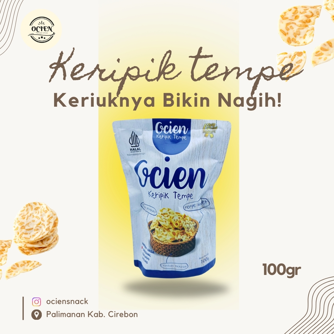 Ocien keripik tempe