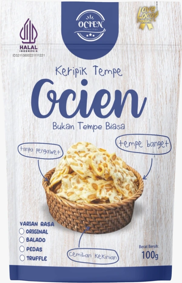 Ocien keripik tempe
