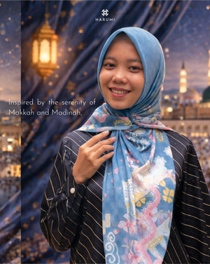 Hijab motif rotery