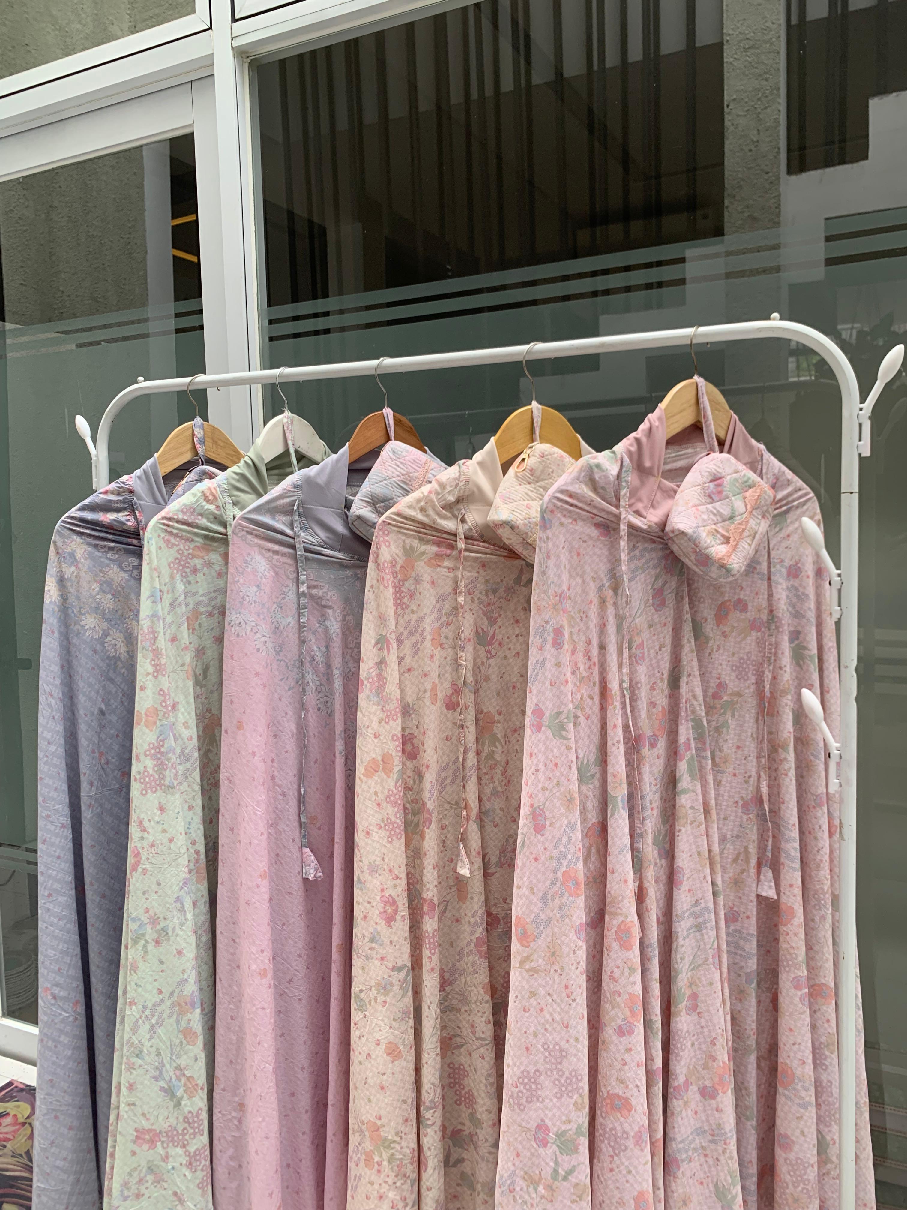 Mukena Nylon Cotton Dagu