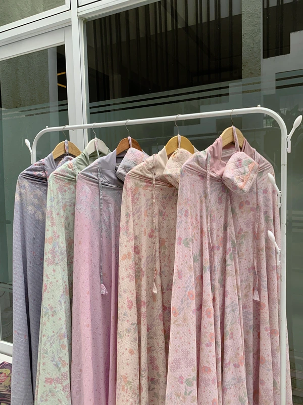 Mukena Nylon Cotton Dagu