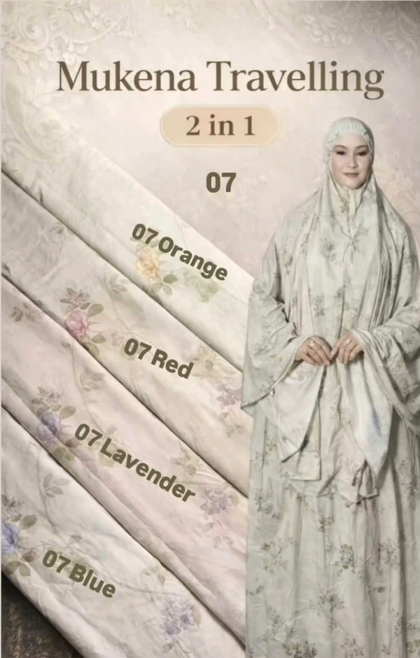 Mukena travelling serut