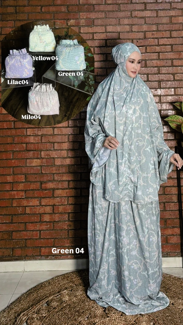 Mukena travelling serut