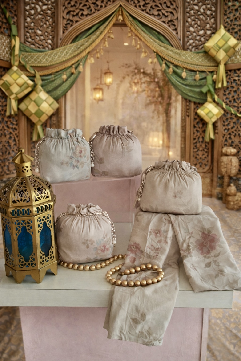 Mukena travelling serut