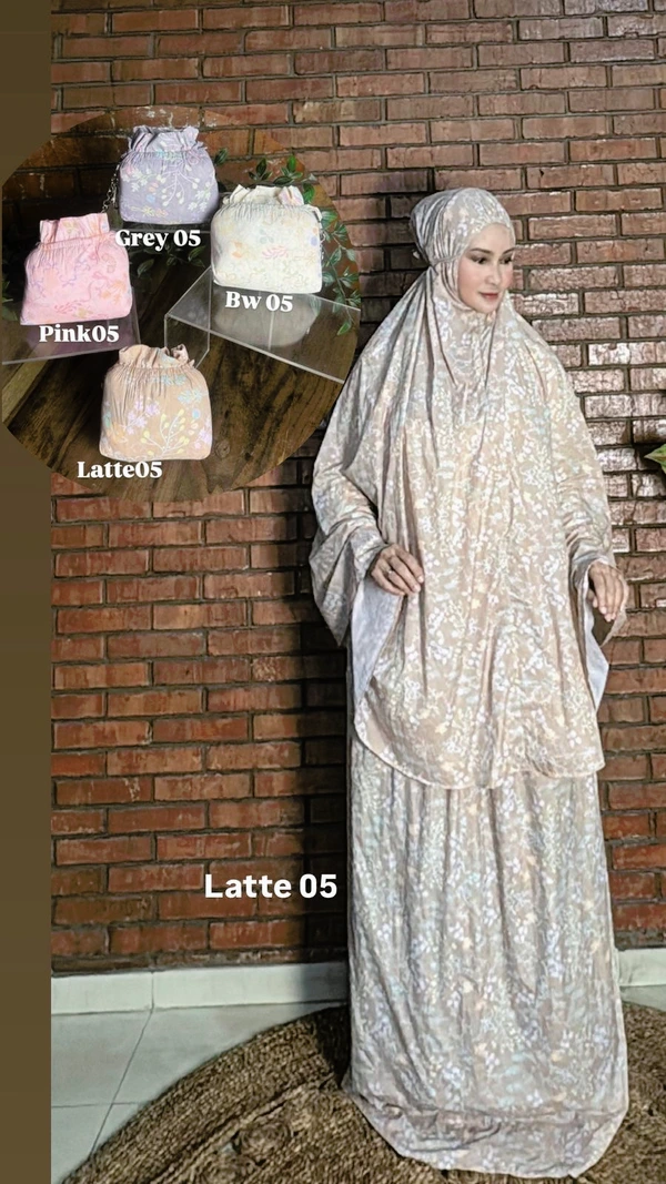 Mukena travelling serut