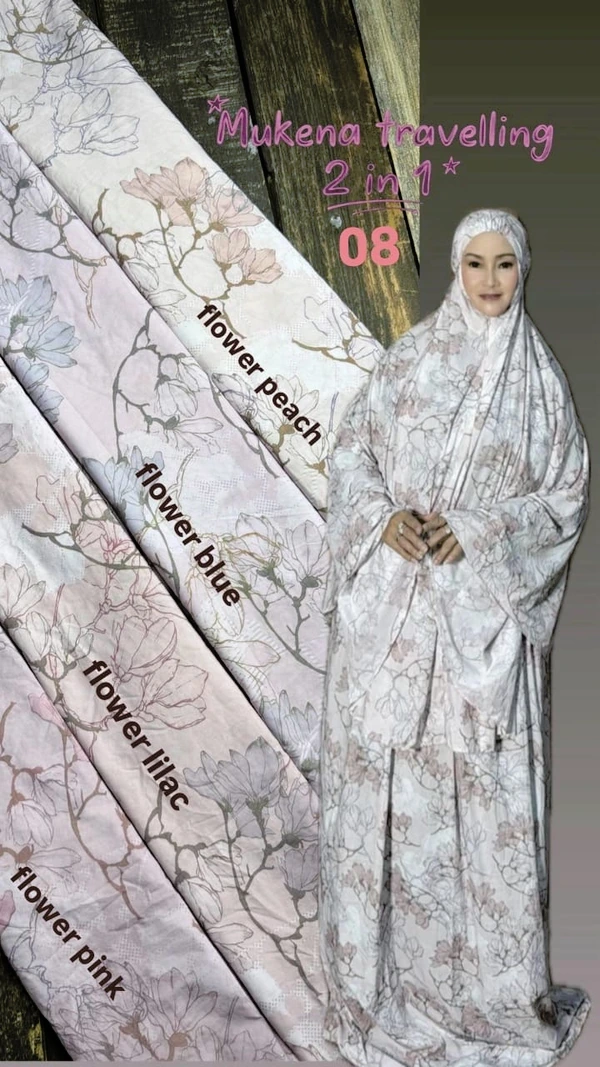 Mukena travelling serut