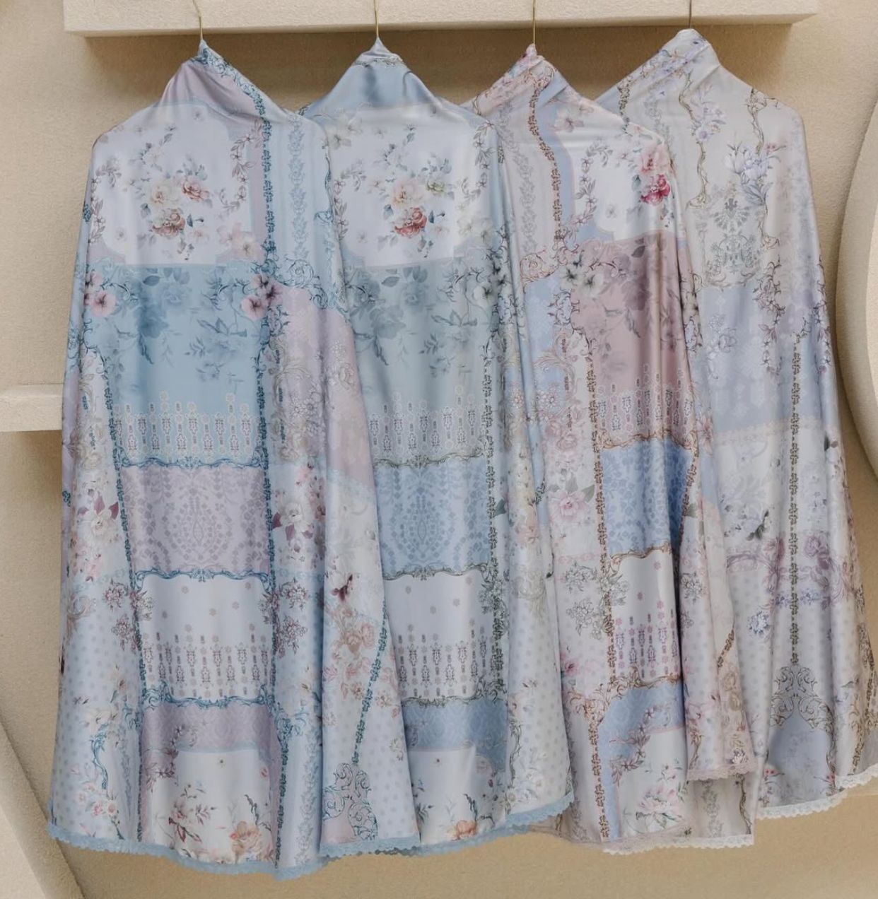 Mukena silk Flowt series