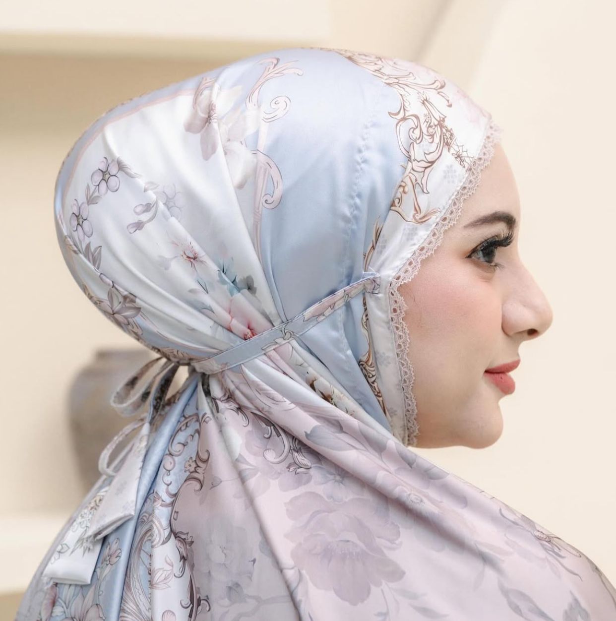 Mukena silk Flowt series