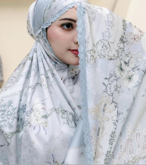 Mukena silk Flowt series
