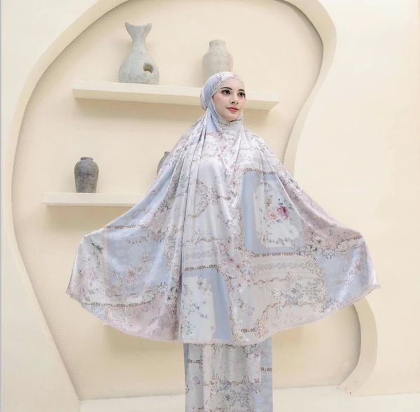 Mukena silk Flowt series