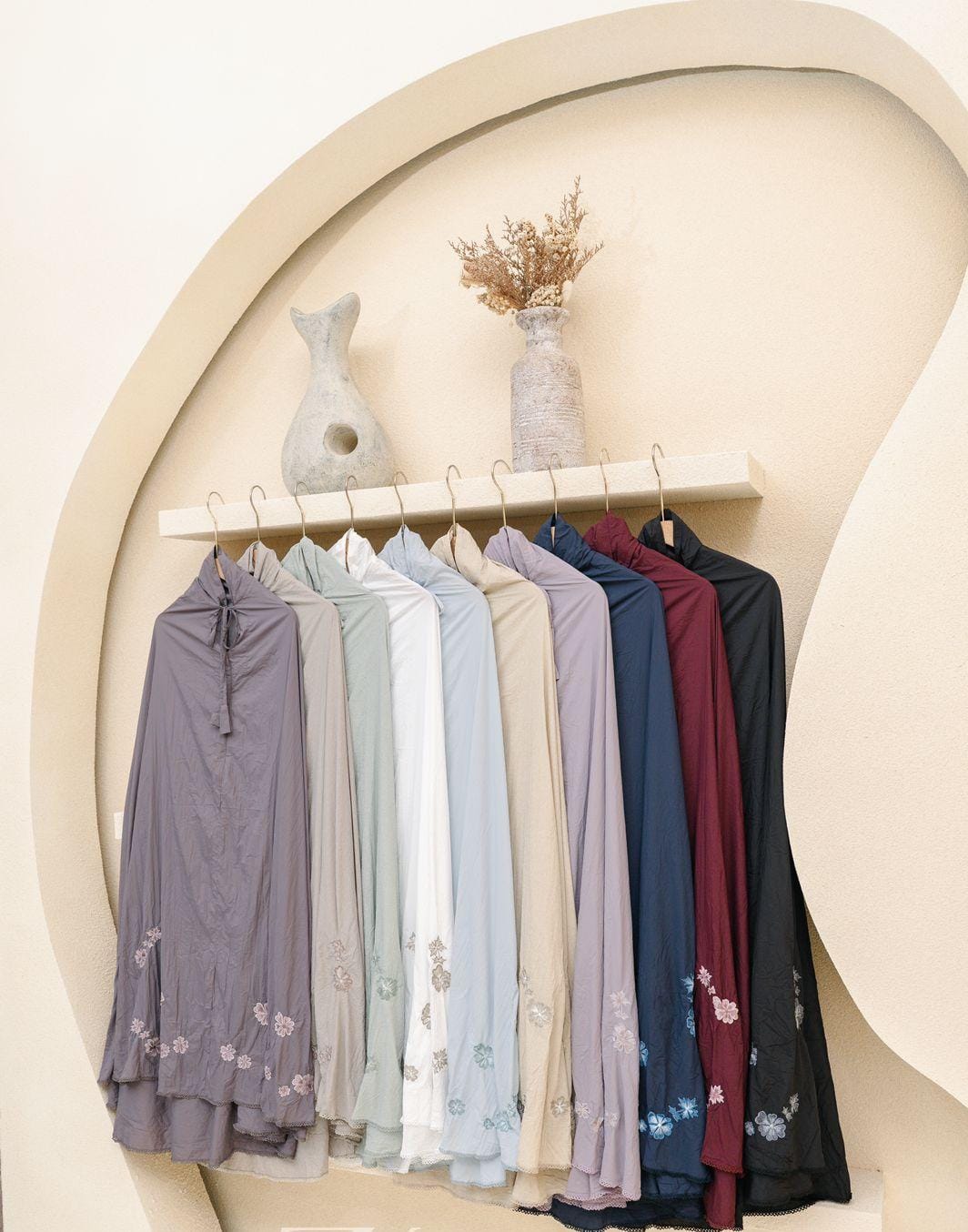 Mukena Flower Bordir