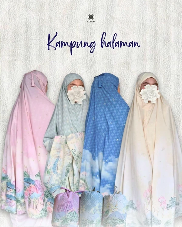 Mukena Abdya P.Cotton Zipper